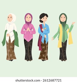A character in traditional dress, suitable for cultural presentations and educational content.