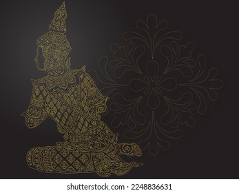 character of traditional thai deity