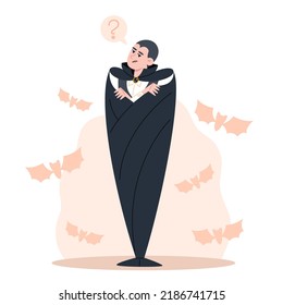 Character Vampire, Halloween party costume