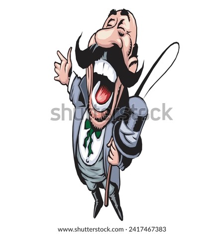 Character Vector Funny Cartoon illustration