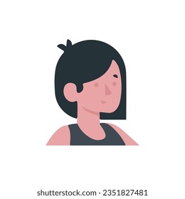 Character vector icon with white background