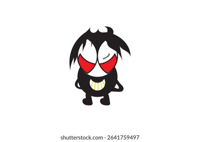 Character vector solated on white background
