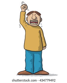 character very angry