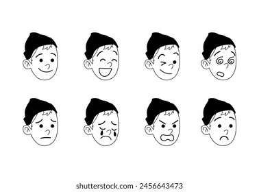 a character who shows emotions