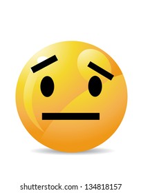 character of yellow emoticon