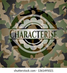 Characterise camo emblem