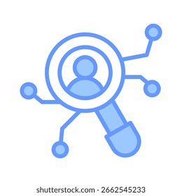 Charakteristiksymbol-Element für Design