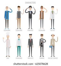 Characters Colection Set