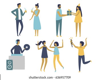 Cocktail Party Cartoons Images Stock Photos Vectors Shutterstock