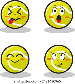 characters and elements for poster of sticker design