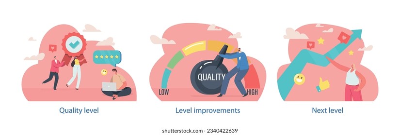 Characters Enhancing The Standard Of Products Or Services Through Continuous Refinement And Attention To Detail