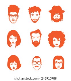 ZEICHEN FÄLLEN. Figures-Icon für Ihre Grafikdesign-Konzeptionsprojekte.