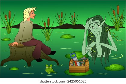 characters from the fairy tale flying ship