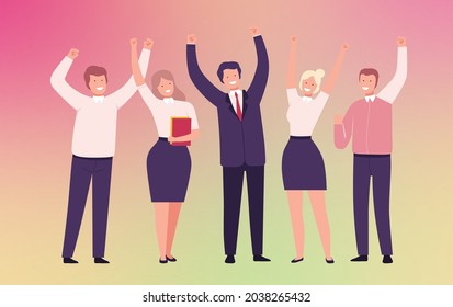 Characters image with pro background for Commercial uses -EPS