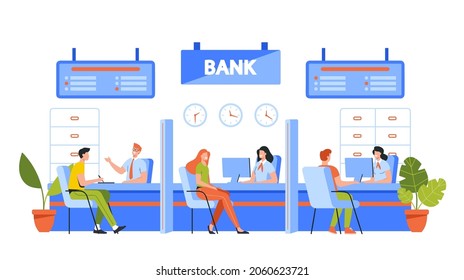 1,401 Bank Counter Cartoon Images, Stock Photos & Vectors | Shutterstock