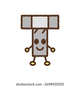 Character-style single icon illustration Bolt