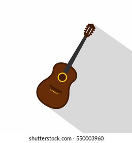 Charango, music instrument icon. Flat illustration of charango, music instrument vector icon for web isolated on white background