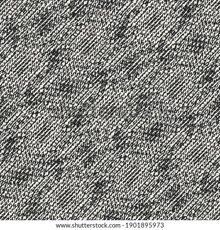 Charcoal Diagonal Melange Stroke Pattern