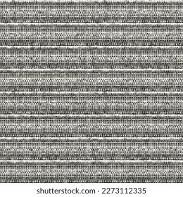 Charcoal Distressed Mesh Textured Subtle Striped Pattern