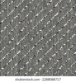Estrollo de grano de carbón vegetal Texturizado Patrón diagonal rayado