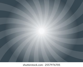 Charcoal gray comic sunburst background. abstract sunburst background design template. sun rays cartoon illustration. Swirl, spiral, spinning sunburst background pattern. 