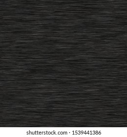 Charcoal Gray Marl Variegated Heather Texture Background. Vertical Blended Line Seamless Pattern. For T-Shirt Fabric, Dyed Organic Jersey Textile, Triblend Melange Fibre All Over Print. Vector Eps 10