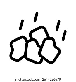 Charcoal Grill Icon Vector Symbol Design Illustration