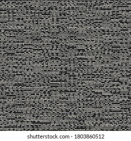 Charcoal Melange Textured Striped Pattern