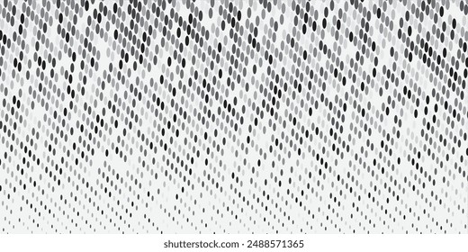 Charcoal splash, black dots grain texture, abstract dotted sand effect, gradient of dots isolated on white background. Vector illustration.