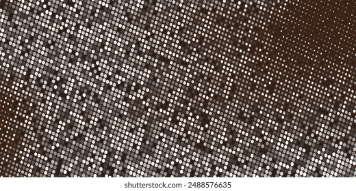 Charcoal splash, black dots grain texture, abstract dotted sand effect, gradient of dots isolated on white background. Vector illustration.