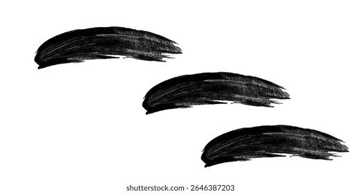 Charcoal splashes  black grunge grain texture  abstract stipple sand effect gradient simple  solated on white background art.
