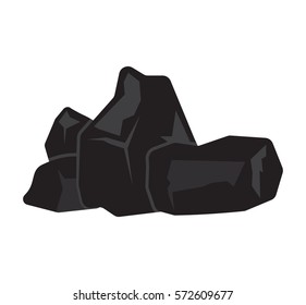 charcoal vector illustration