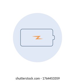 Charge Battery icon design vector illustration