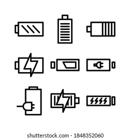 charge battery icon or logo isolated sign symbol vector illustration - Collection of high quality black style vector icons
