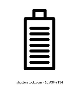 charge battery icon or logo isolated sign symbol vector illustration - high quality black style vector icons
