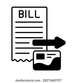 Charge Bill Dualtone Icon Style
