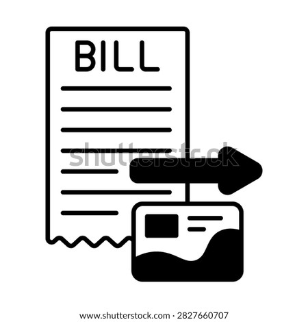 Charge Bill Dualtone Icon Style