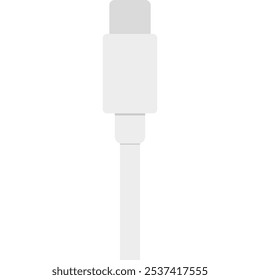 Charge Cable, Charging Phone. Vector Illustration