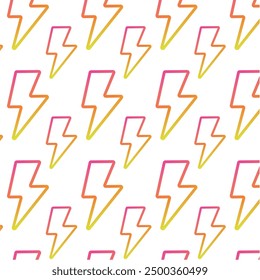 Charge icon Pattern background Vector illustration