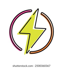 Ladesymbol Skizze Vektorgrafik