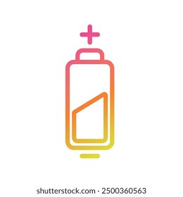 Charge icon sketch Vector illustration