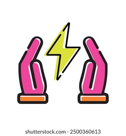 Ilustración vectorial de boceto de icono de Recargo