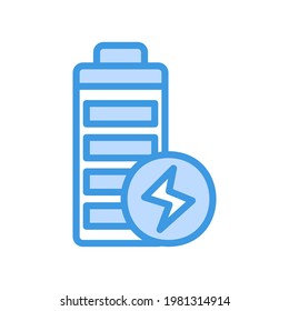 Icono de carga en azul sobre multimedia para cualquier proyecto, uso para presentación de aplicación móvil del sitio web