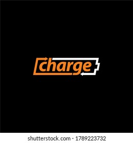 Charge Logo Design Vector Illustration Template