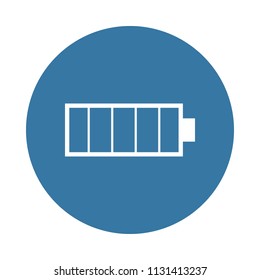 charge symbol . Element of web icon in Badge style  on white background