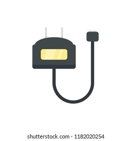 Charge vape set icon. Flat illustration of charge vape set vector icon for web design