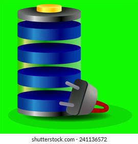 charged battery icon