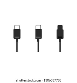Charger Connector Icon. Vector Illustration - Vector