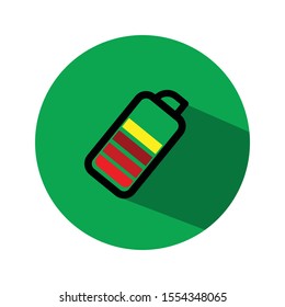 charger flat icon,  design template vector