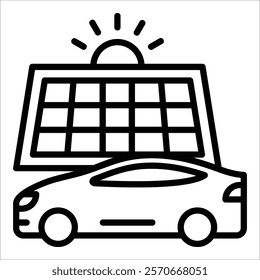 Charger Icon Element For Design